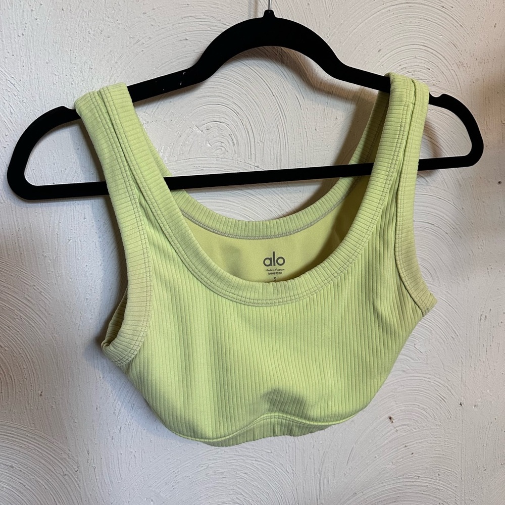 ✨ALO YOGA Ribbed Wellness Bra | Soft Casual Sports Bra